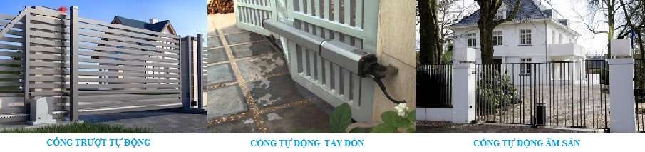 Cổng tự động phổ biến nhất hiện nay